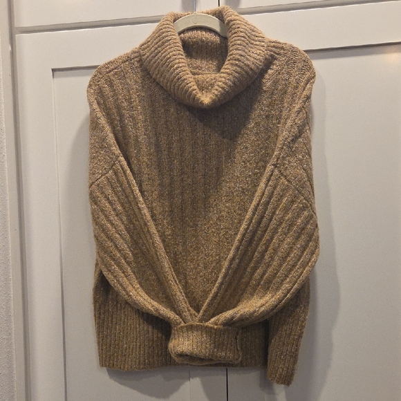 William Rast Sweaters - William Rast Warm Brown Cowl Neck Sweater